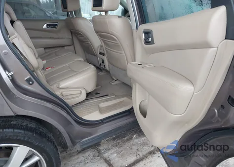 2013 Nissan Pathfinder Platinum z USA, uszkodzony, nr VIN 5N1AR2MN0DC658848